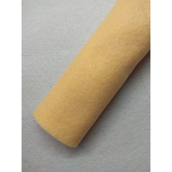 Фетр мягкий 1,5 мм (20*30 см) цв. светло-персиковый,  цена за лист